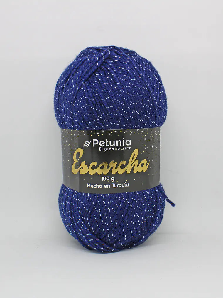 Lana Escarcha 100grs Petunia