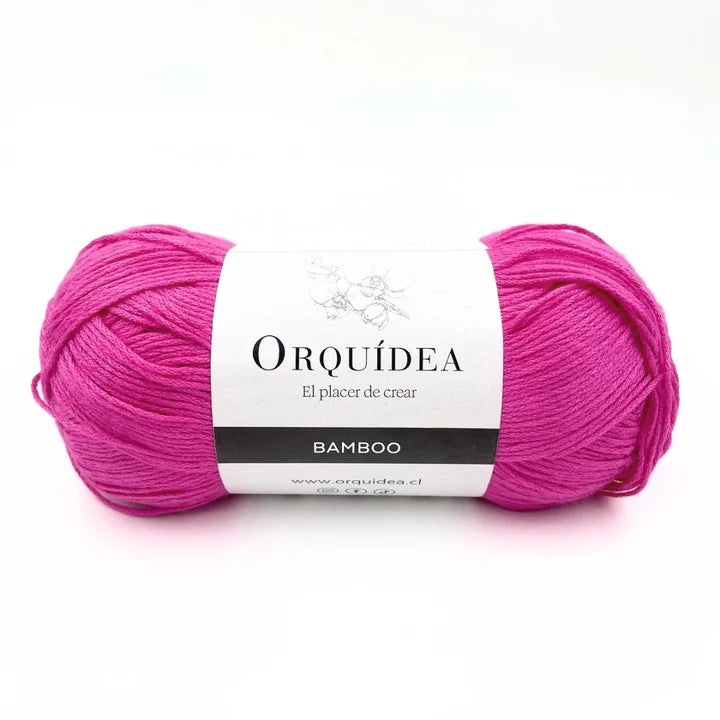 Hilado Bamboo 100grs Orquídea